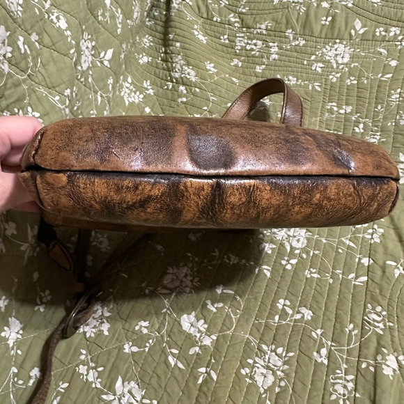 Patricia Nash Brown Leather Crossbody Bag - Picture 3 of 10